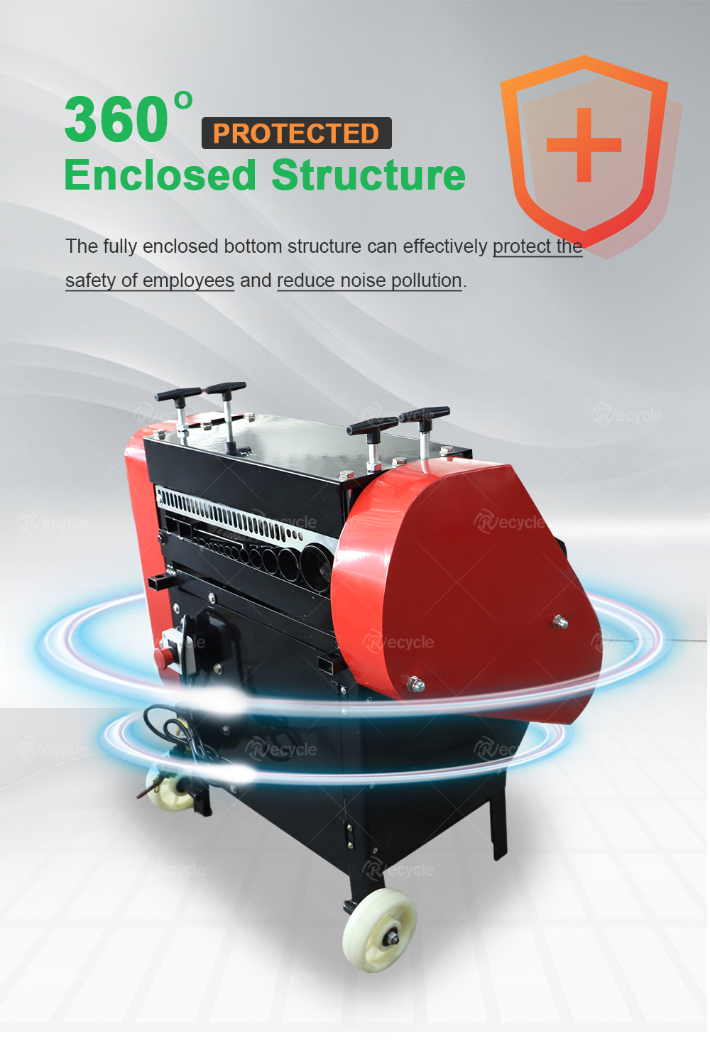 Electric Copper Wire Peeling Stripping Machine for Scrap Cable Stripping 2023 Automatic