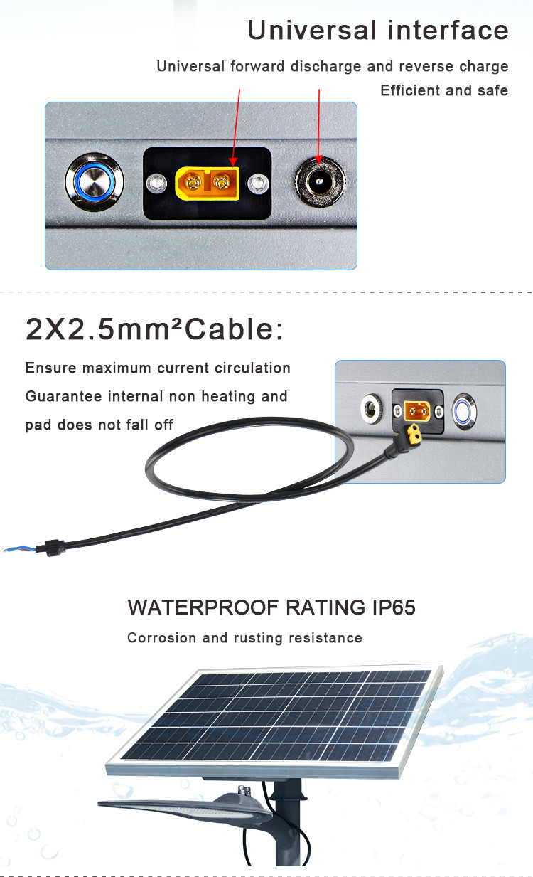 5050 SMD LED High Power Solar Street Light Aluminum 150w Ip67