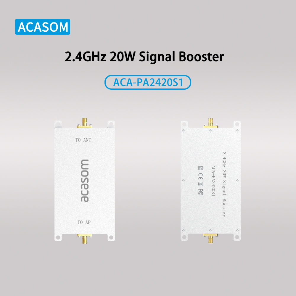Precision Gain 5.8GHz Drone Signal Booster Amplifier 43dBm Max Output Power