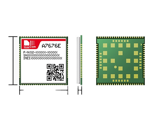 IoT Devices 4G Iot Module A7676E-LASE Simcom CAT1 4G Wireless Module