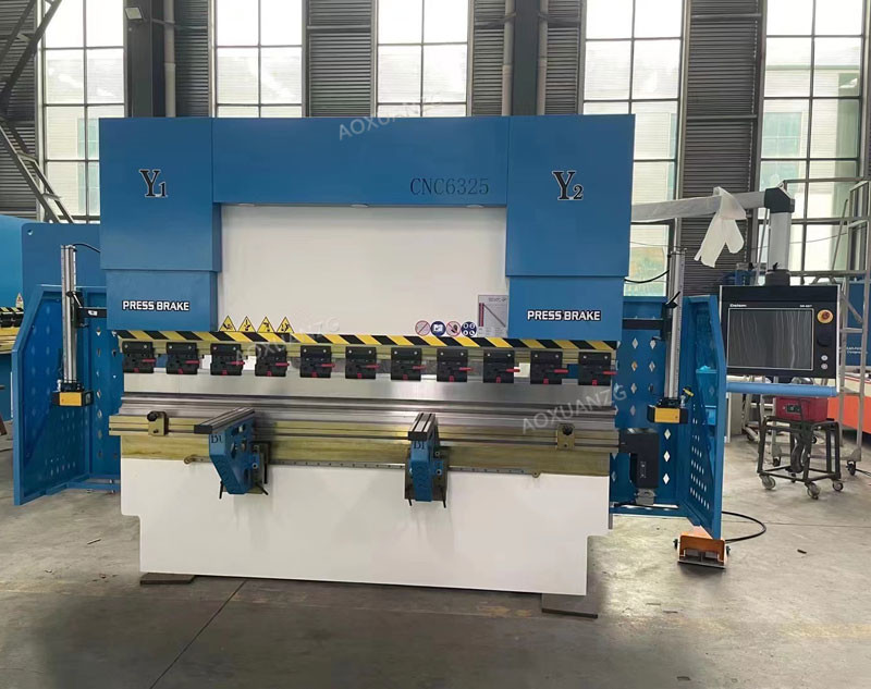 Hydraulic CNC Press Brake Machine WE67Y DA66T 8+1 Axis
