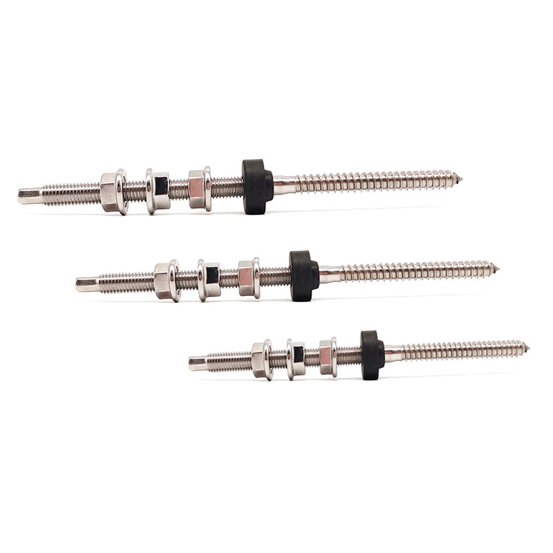 Double Head Threaded Wood Screw Hanger Bolt M6 M10 M12 Woodworking Furniture Connector