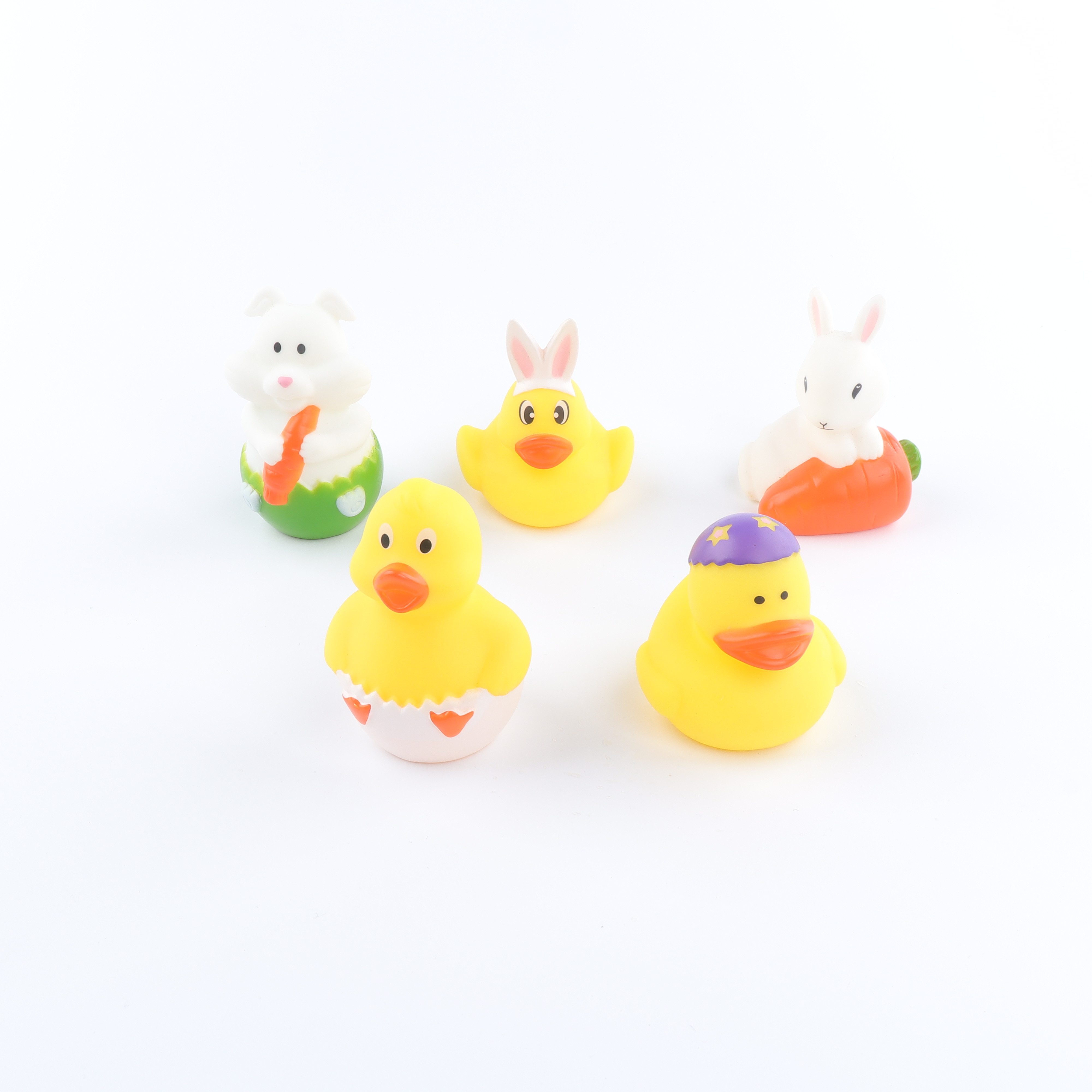 25 Pack Rubber Duck Bath Toy Assortment Baby Shower Birthday Gift Custom Wholesale Miniature Rubber Ducks
