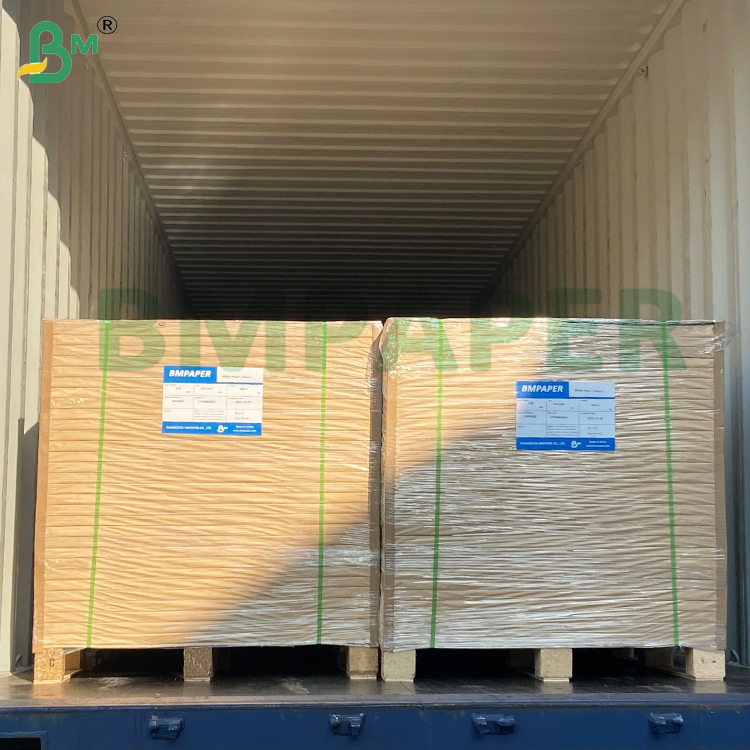 Single Wall Cup Paper Coated With PE 210g + PE 15g White Color