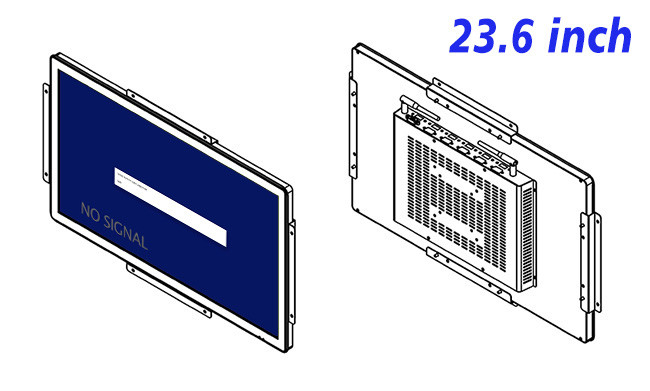 23.6-Inch Display for Automation Systems and Public Information Screens