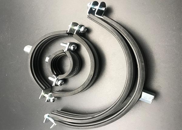 Quality Electrical Zinc Rubber Line EPDM Pipe Clamps for sale