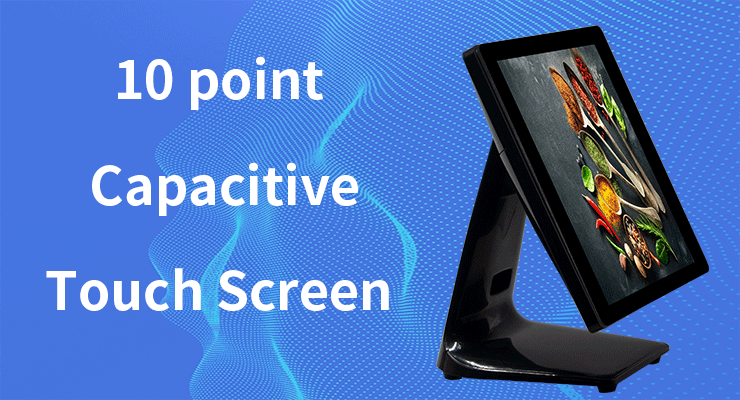 Resolution 280 Plus POS Terminal with Capacitive Touch Panel and External Printer Option