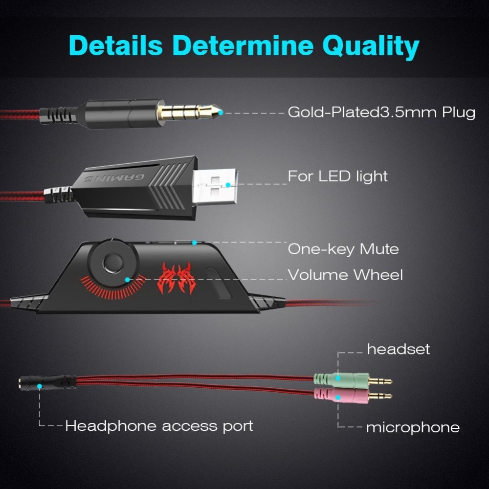 Kotion Each G9000 3.5 Mm Gaming Headset
