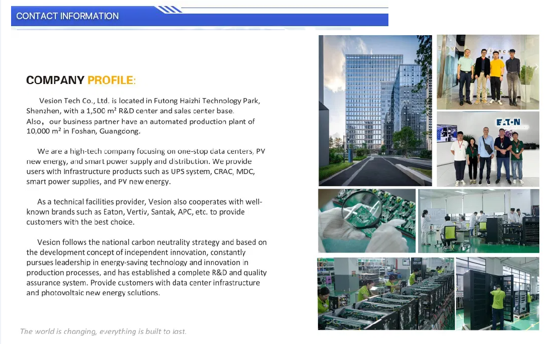 Data Center Air Conditioning with Top Air Supply Room Level Industrial Air Conditioner