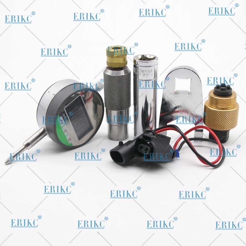 ERIKC Diesel Injector lift measurement tool E1023613 injector disassemble removal tool For Siemens