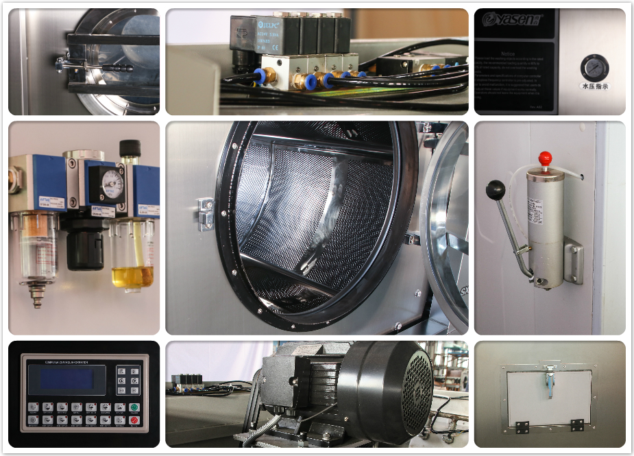 Self Service Hotel Laundry Washing Machine Equipment For Cleaning
