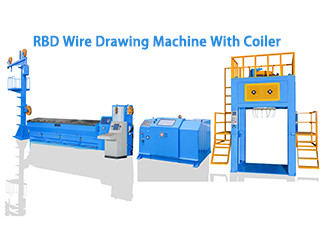 Continuous Annealing Medium Fine Wire Drawing Machine For 0.17 To 0.7 Mm