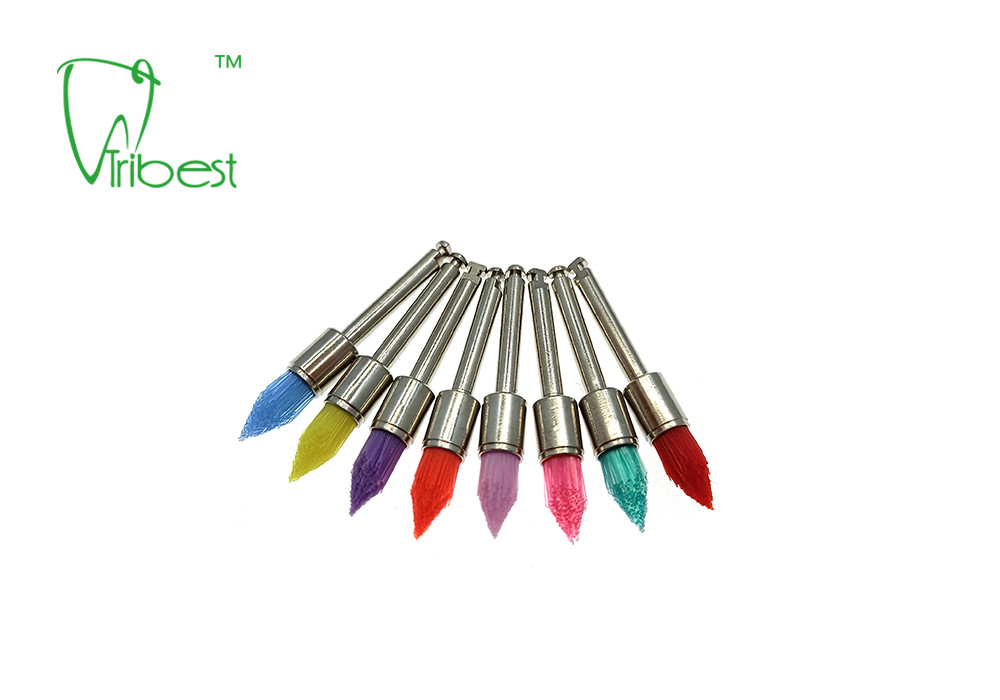 Dental Polishing Kit Teeth Polishing Brush Nylon Brush Pencil Sharp