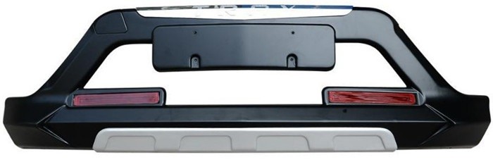 Plastic ABS Front Bumper Guard and Rear Guard for Chevrolet Trax Tracker 2014 - 2016
