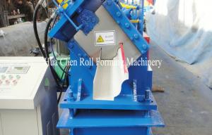 Buy cheap Run Copper Half Round Seamless Gutter Machine with manual Decoiler product