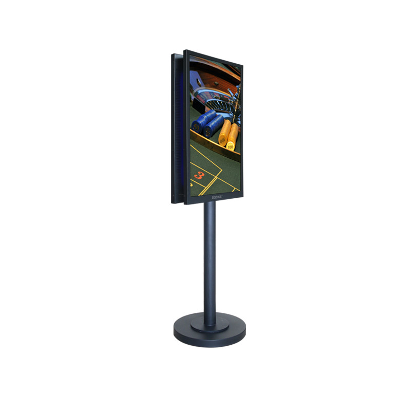 24 Inch waterproof Double sides Digital signage 4K Advertising Kiosk Screen
