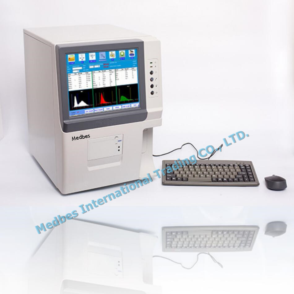 3-parts automatic hematology analyzer price/medical laboratory equipment/cbc