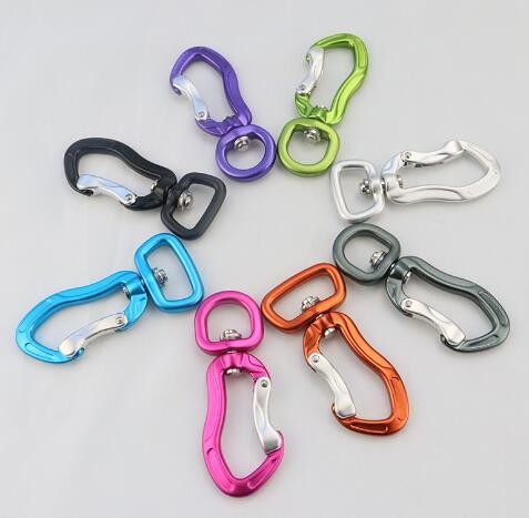 Heavy Duty Swivel Carabiner Keychain Hanging Connect Hook