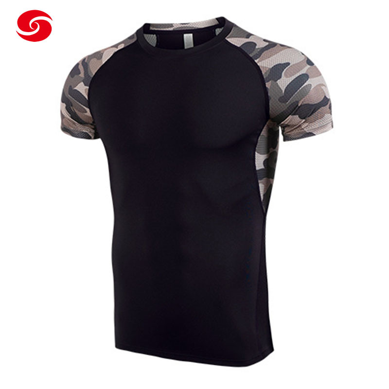 Spandex Army Breathable Tactical Combat Tshirt