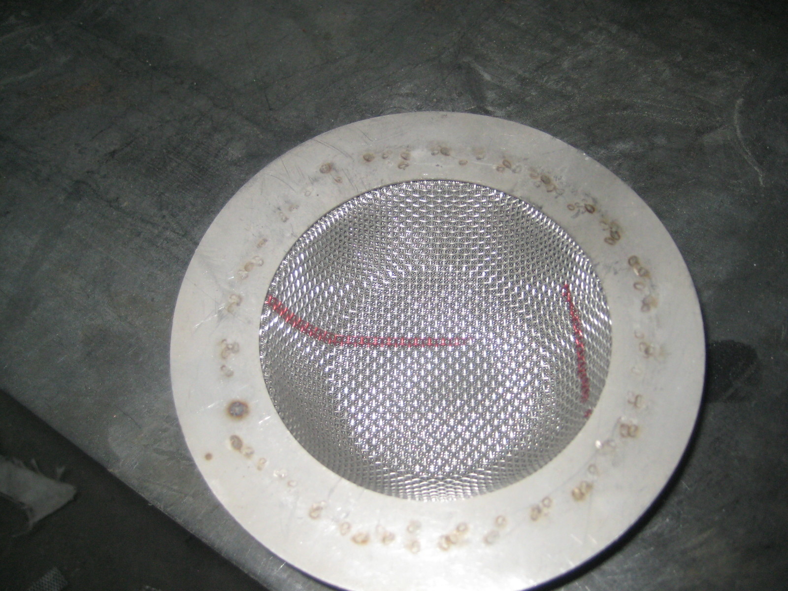 201 Stainless Steel Filter Discs Screen Diameter 152mm 250mm