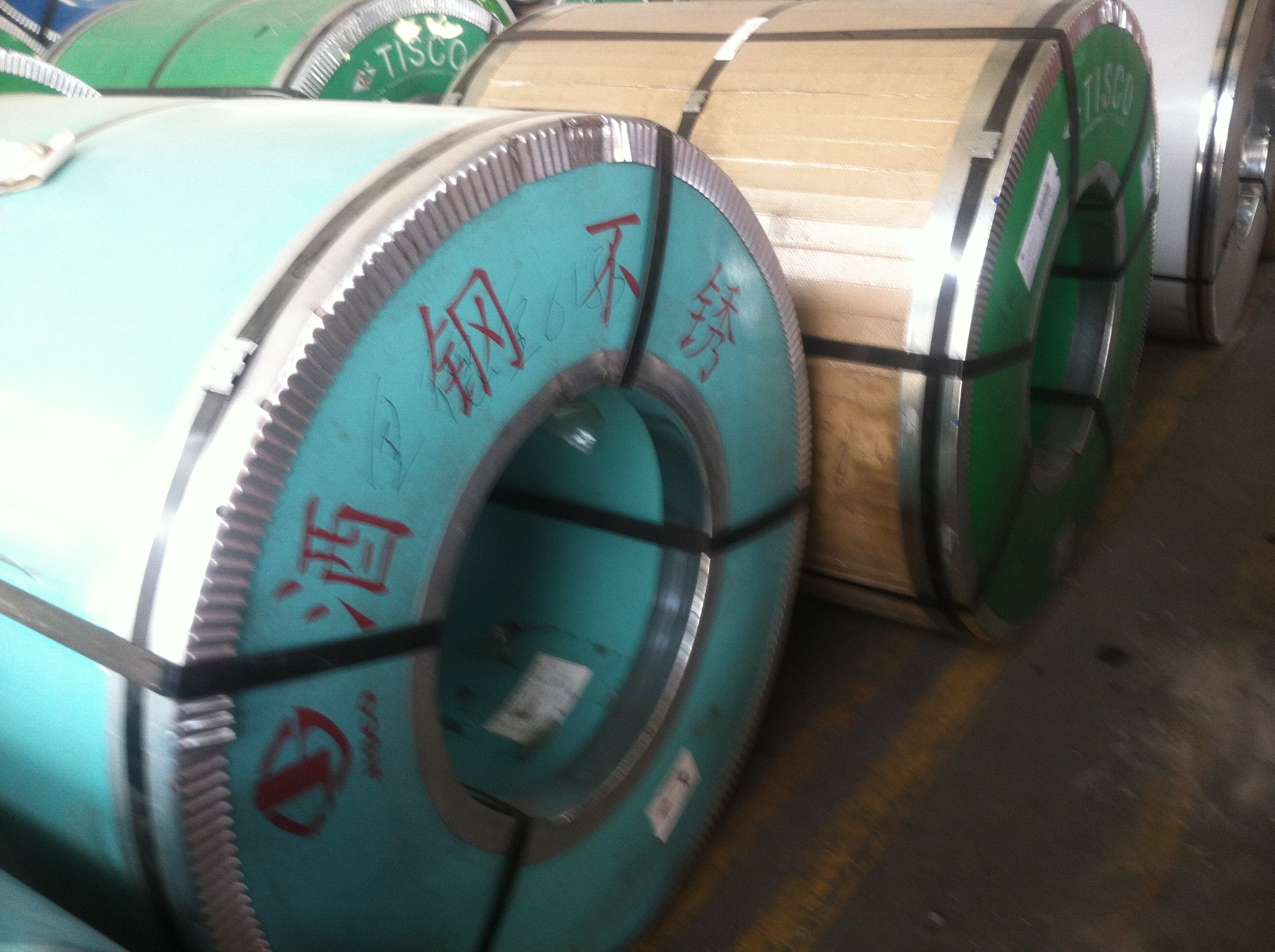 Professional Cold Rolled Stainless Steel Coils ASTM 304 Grade
