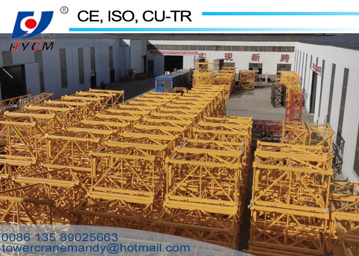Operation and Maintenance for 60m Lifting Jib Two Angle QTZ100(6012) Self Erecting Tower Crane