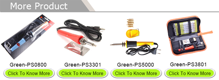 Pyrography Electric Iron Wood Burning Kit / Tool 110-240V Green PS2000