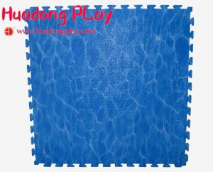 Buy cheap Blue Outdoor Rubber Flooring , EVA Playground Safety Mats Soft Touch product