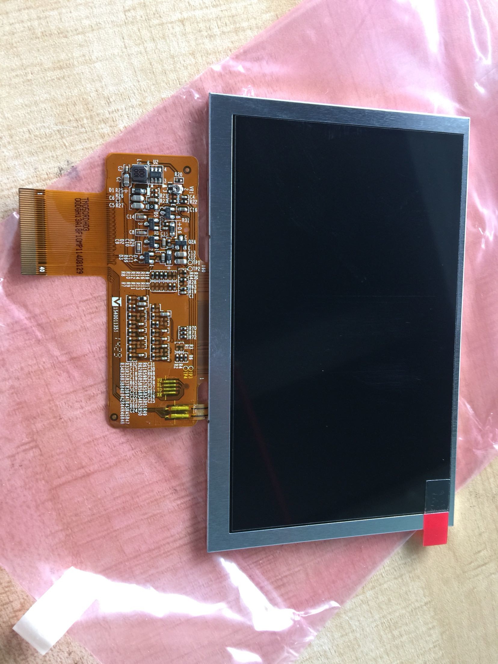 TM050RDH01 TIANMA 5.0" 800(RGB)×480 250 cd/m² INDUSTRIAL LCD DISPLAY
