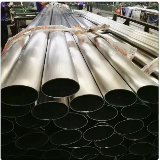 Welded Seamless Steel Pipe 254SMO UNS S31254 For Seawater Cooling