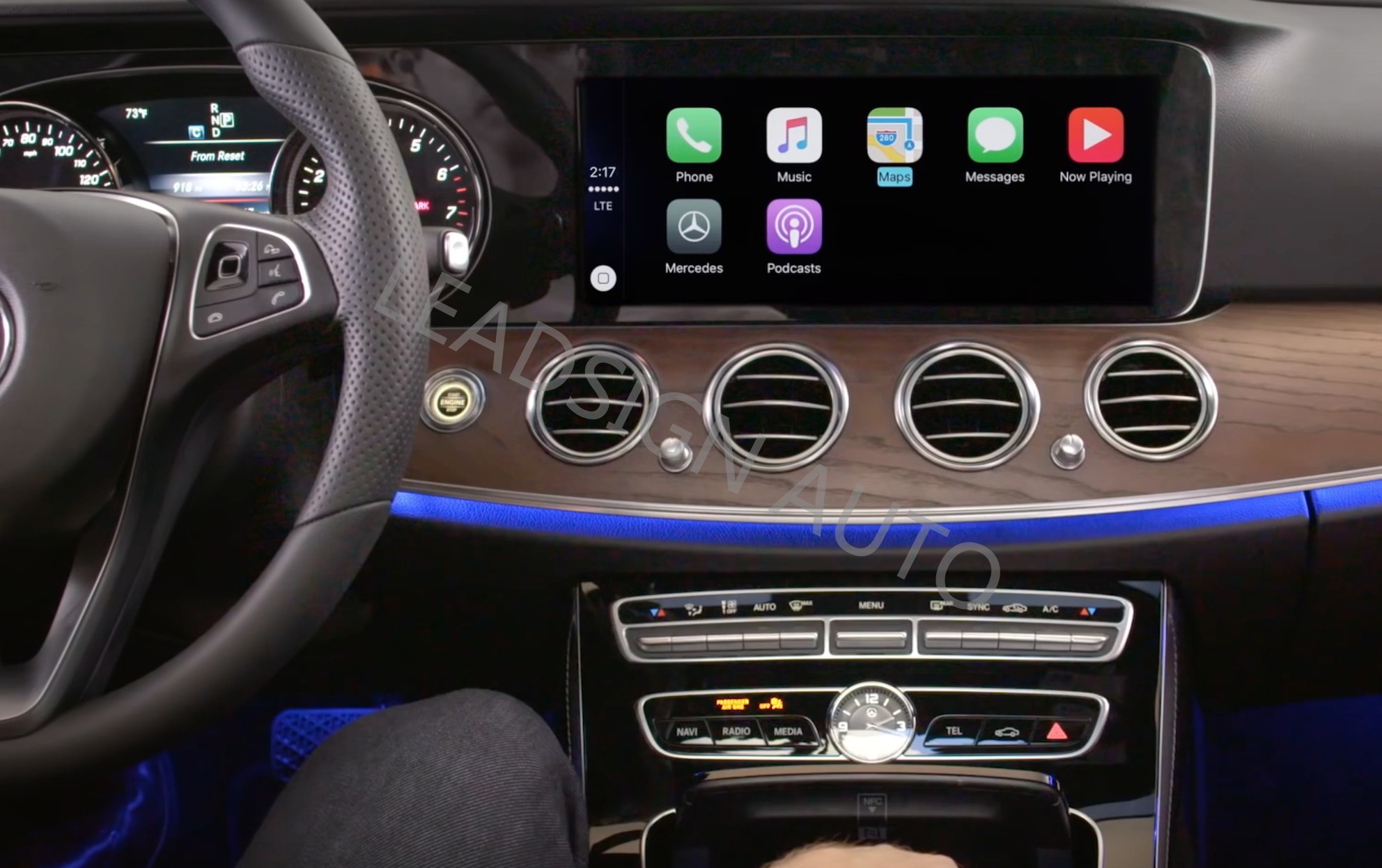 W221 BENZ MERCEDES Wireless Apple Carplay Android Auto Interface