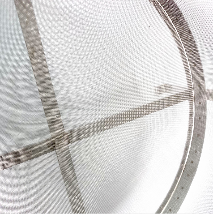 29*31cm 304 Grade Plain Weave Stainless Mesh Basket Brewing