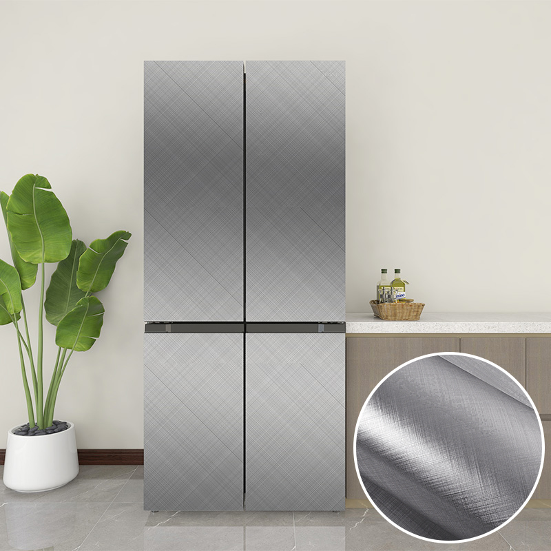 Waterproof Kitchen Heat Resistant Wallpaper Peel and Stick Metal Foil Contact Paper Self Adhesive Oil-Proof Sticker