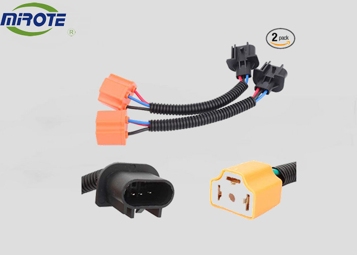Ceramics Automotive Relay Socket , Wiring Harness Adapter For Jeep LED Headlight