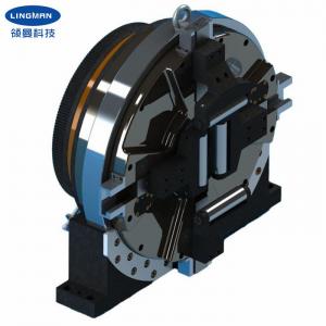 China Full Stroke Pneumatic Rotary Chuck CNC Power Chuck For Pipe Cutting Machine on sale