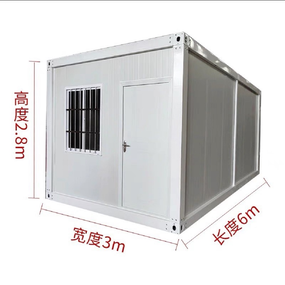 Metal Small House 90 M2 Prefabricated Steel Warehouse with Switch Accessories Included