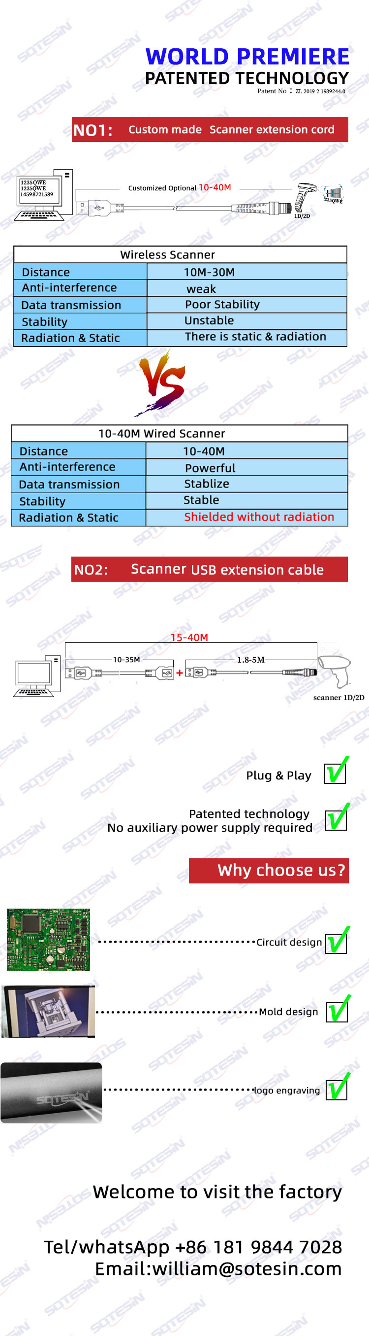 2M PS2 KB To Rj45 Barcode Scanner Cables For Symbol LS2208