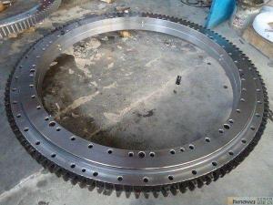 China supplier Non-gear and External gear and Internal gear Lazy susan Three-row Roller Slewing bearing