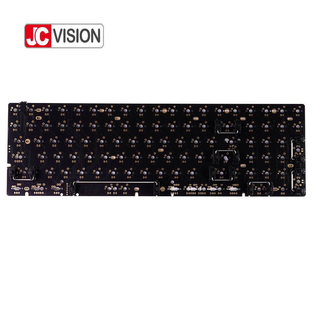 JCVISION 96 Keys DIY Mechanical Keyboard Non Hot Swappable Programmable PCB Supports ANSI