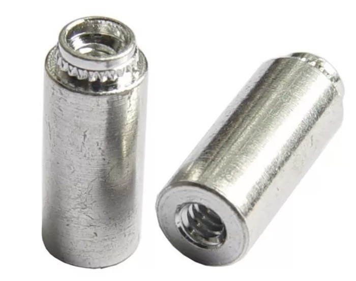 Non Threaded Electronic Fasteners 300 Stainless Steel Material For Printed Circuit Boards