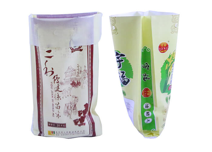 25kg PP Woven Polypropylene Feed Bags , Plastic Animal Feed Bags
