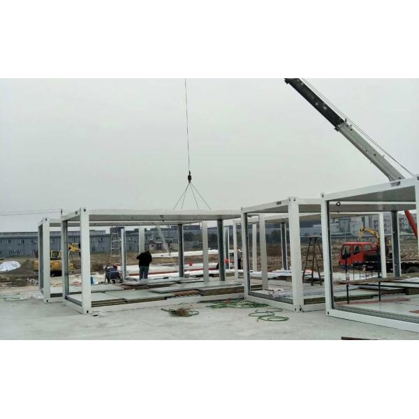 Prefabricated Flat Pack Container Steel Structure Modular Container Q235 Q355