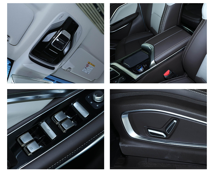 Geely Jiaji PHEV Hybrid Electric Vehicle SUV 7 Seats with 15.5 KWH Battery Capacity and 255n m Maximum Torque