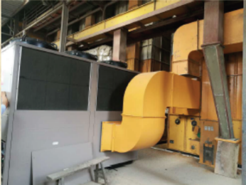 Environmental Protection Biomass Furnace / Air Energy Type Hot Air Furnace