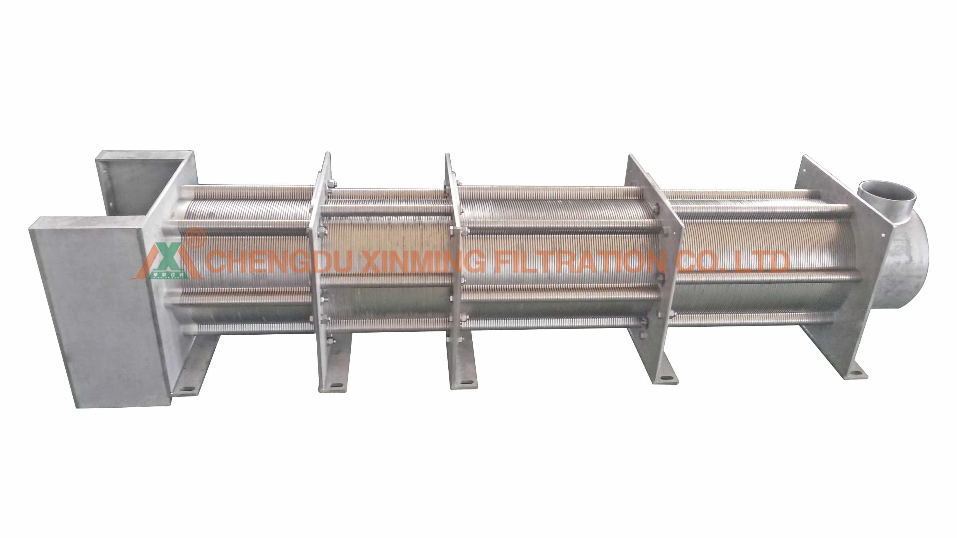 Energy Saving Conch Sludge Dewatering Machine Stainless Steel Materials