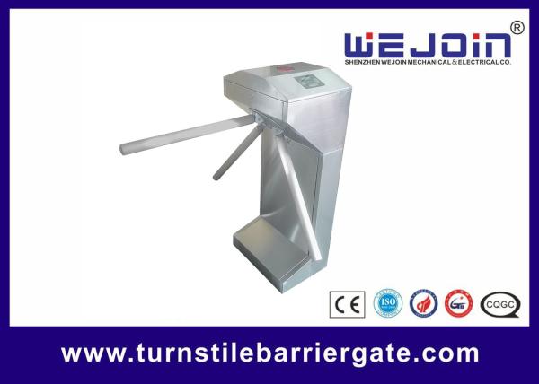 Automatic Entrance Access Control Turnstile Gate 304 Stainless Steel High