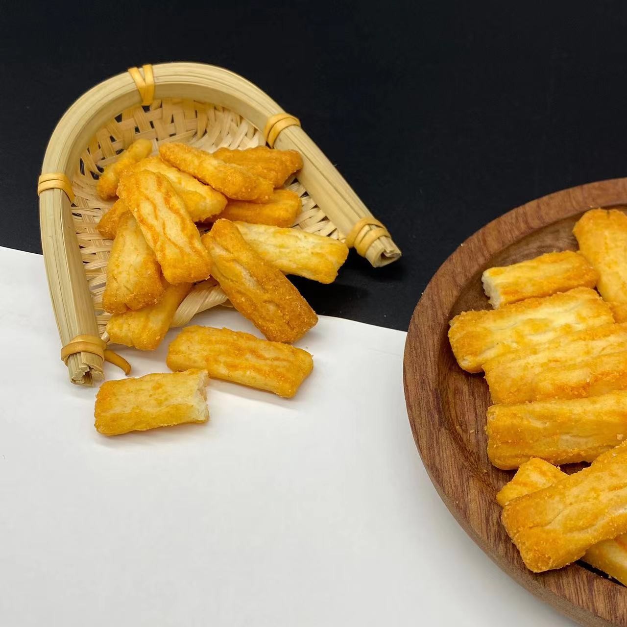 Cheese Flavors Grain Snack Salted Health Food Thailand Rice Crackers