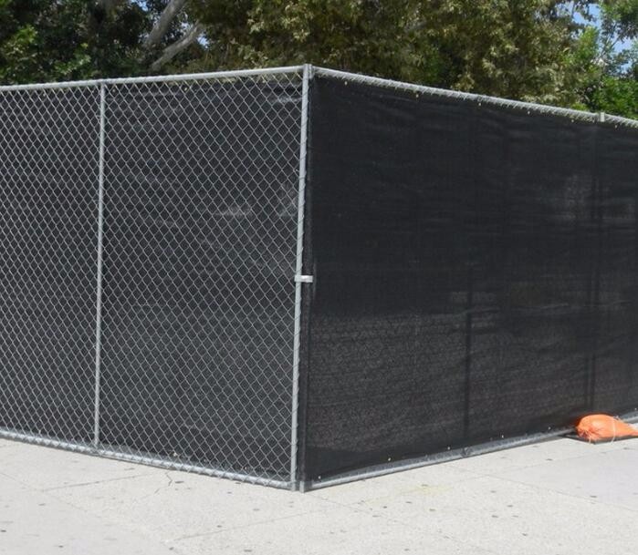 Cross Brace 11.5 Ga (0.11") Us Standard Galvanized Chain Link Temporary Steel Fence No Import Duty
