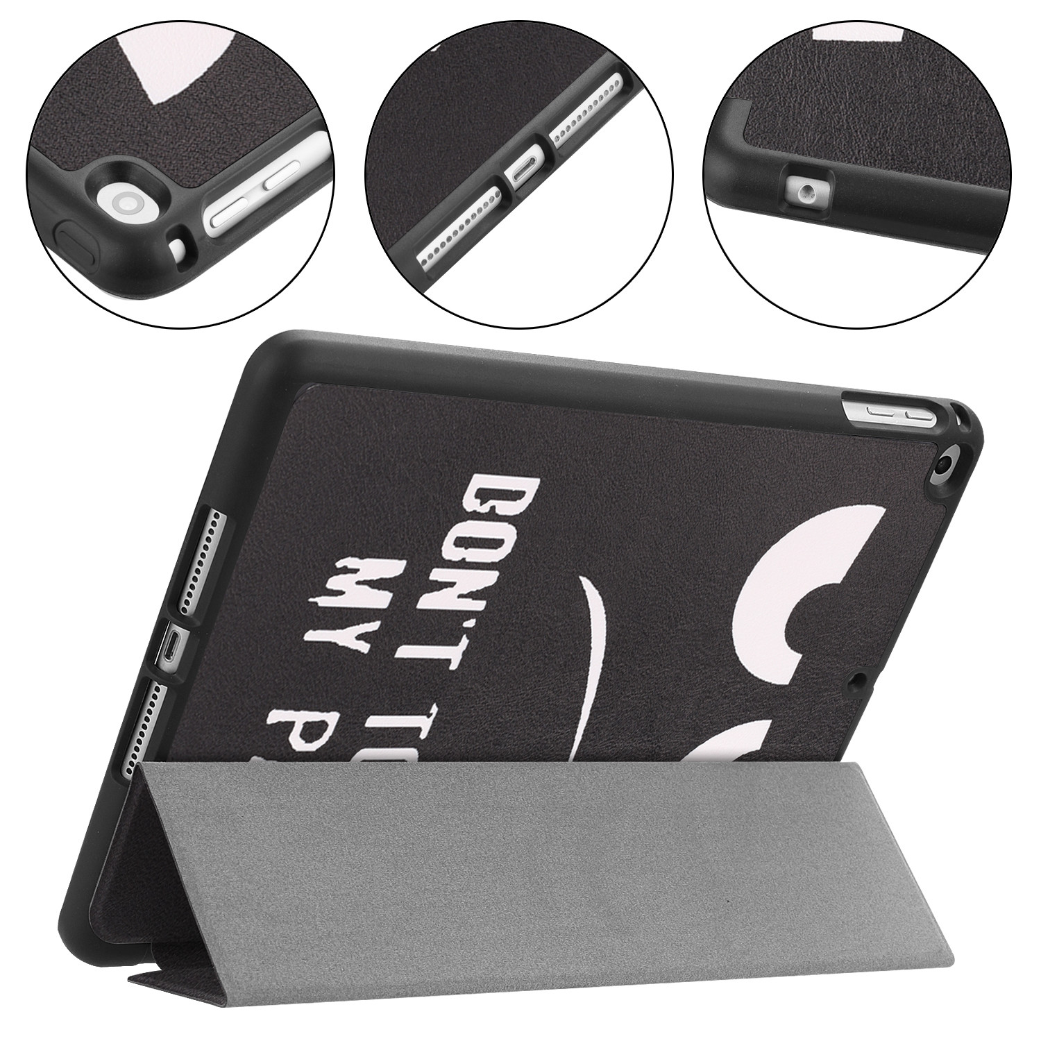 iPad Air 2 Protective Case, PU Leather Cover For iPad 9.7 2017/2018, Air, Air 2
