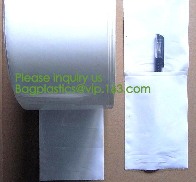 clear LLDPE easy tearing line pre-opened in roll bag,Factory custom LLDPE plastic autobag Preopened polybag on a Roll